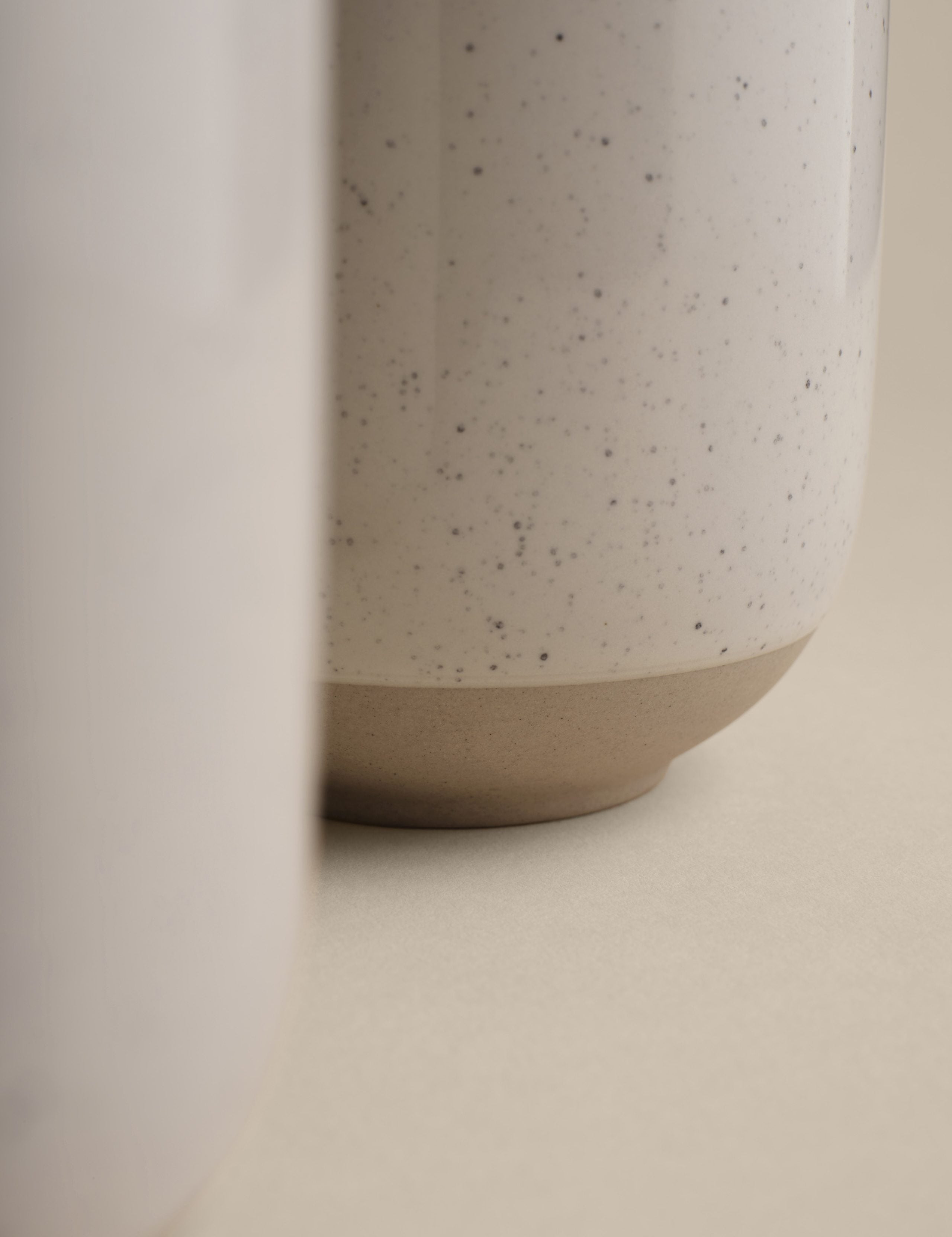 Speckle ceramic latte mugs set of four (British brand)