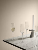 M&S textured champagne flutes set of 4 (British brand)