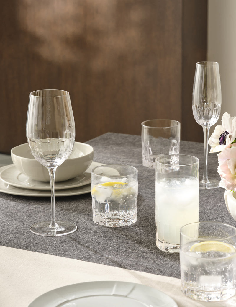 M&S X Kelly Hoppen textured tumblers set of 4 (British brand)