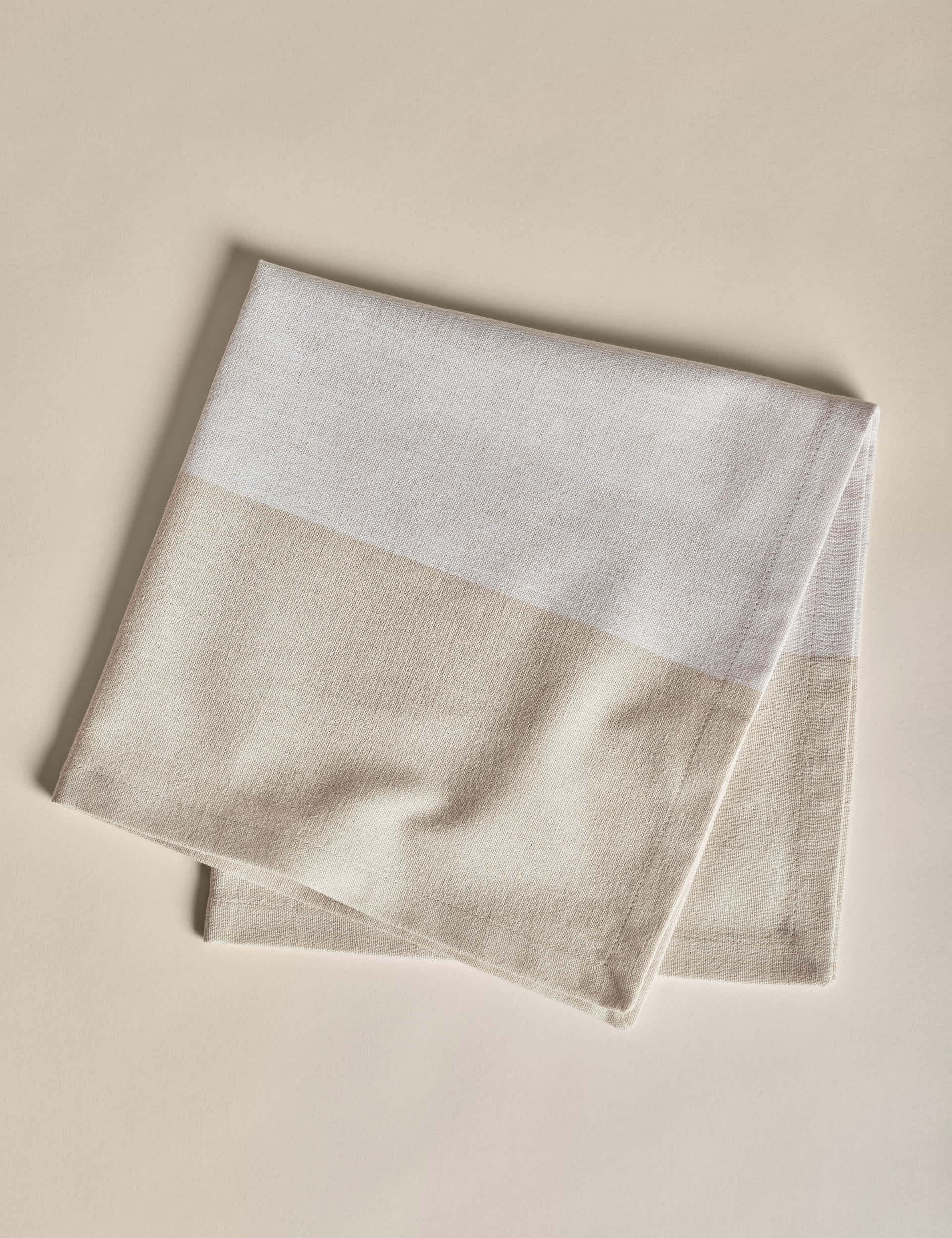 M&S X Kelly Hoppen woven banded napkins set of 4 (British brand)