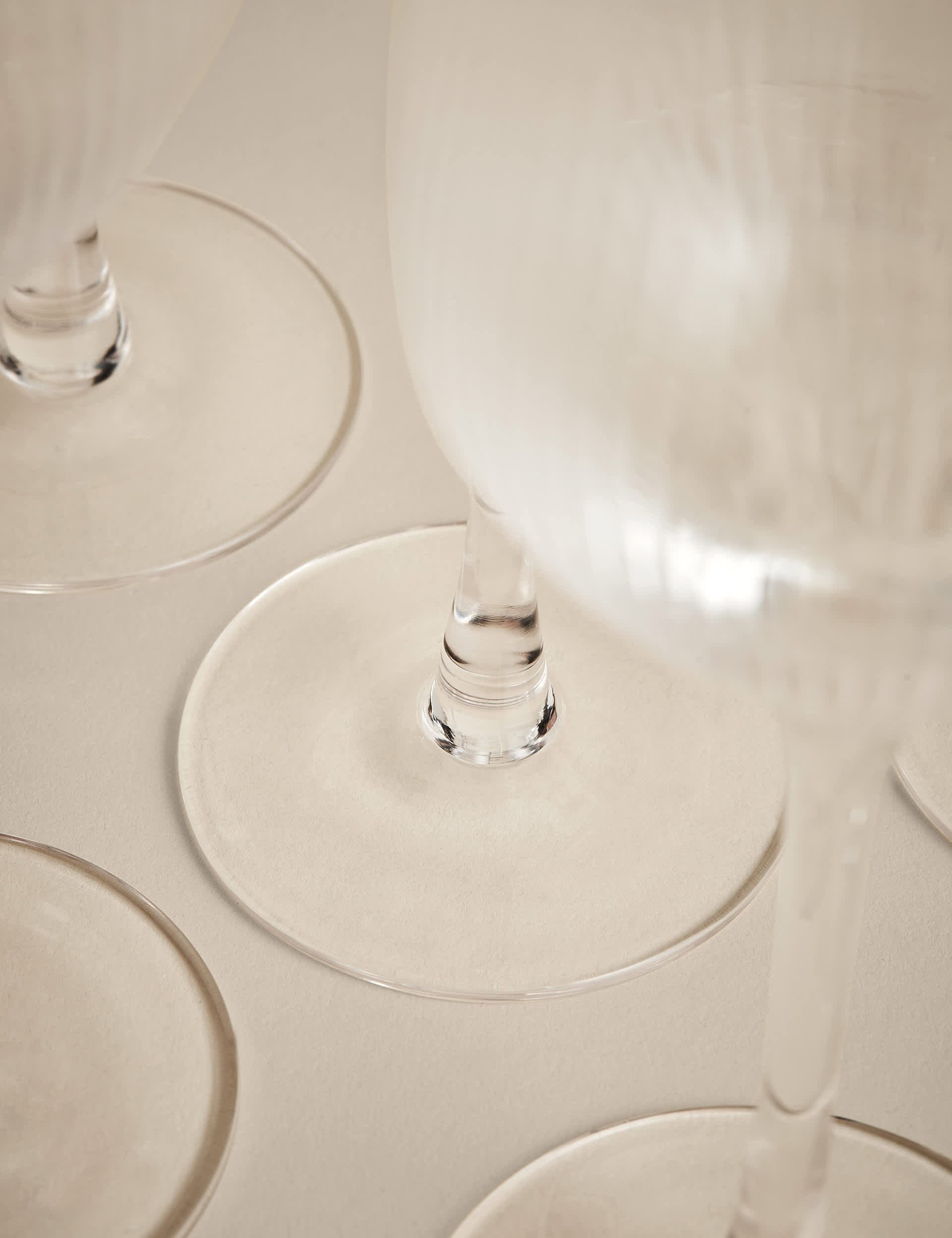 Maxim Optic ribbed wine glasses set of 6 (British brand)