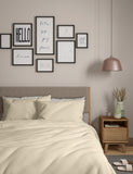 Set of 8 gallery photo frames (British brand)