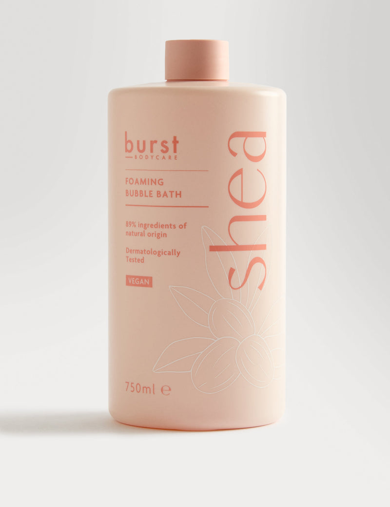 Burst Bodycare shea bubble bath 750 ml (British brand)