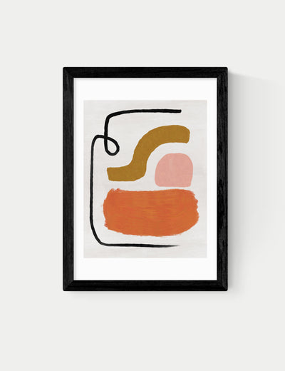 East End Prints Simple Abstract Framed Wall Art