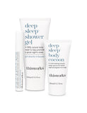this works Sleep Retreat Kit with 50ml, 100ml, and 10ml sizes (British brand)