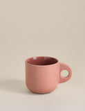 Small circular handle stoneware mug (British brand)