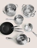 Stainless Steel Frying Pan Medium 24cm (British brand)