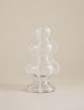 Stripe Wave Glass Vase