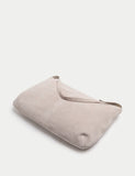 Autograph suede slouchy shoulder bag (British brand)