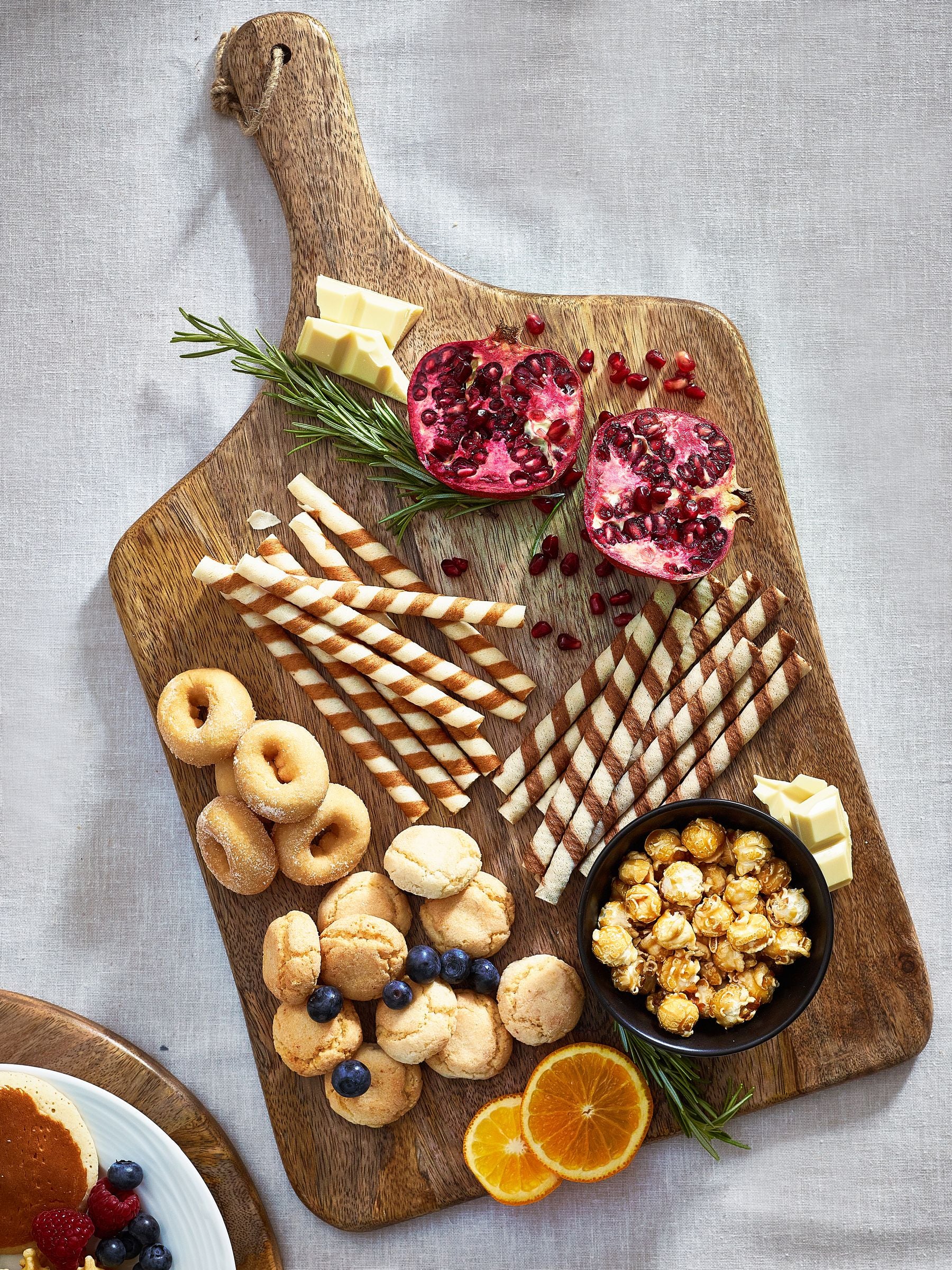 Natural Zaya Mango Wood Serving Platter