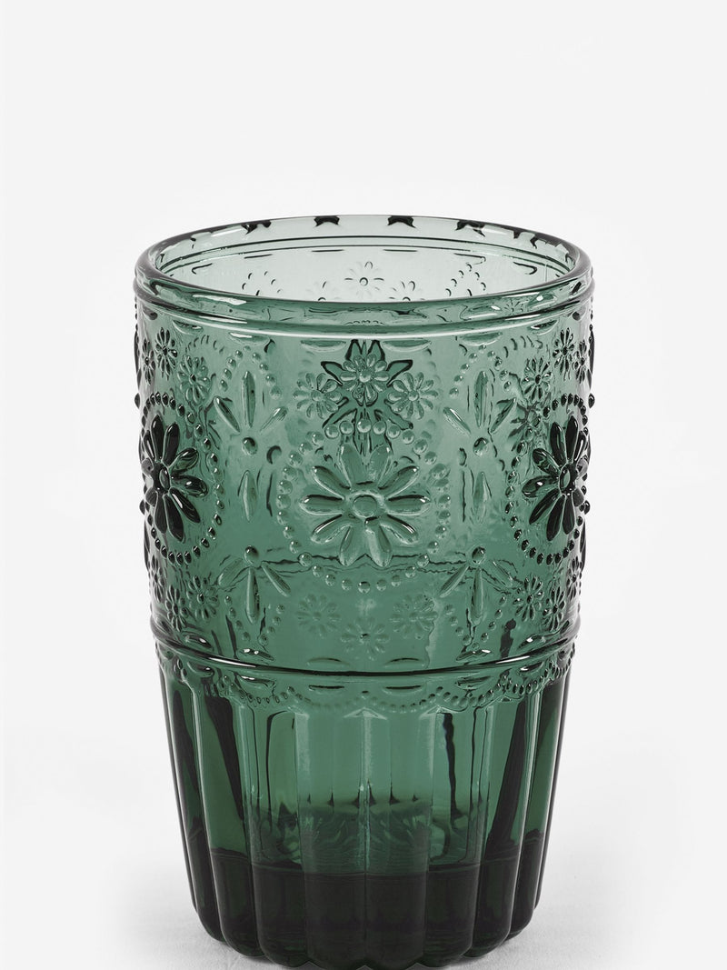 Multi Claro tumbler glasses set of 4 12cm height (British brand)
