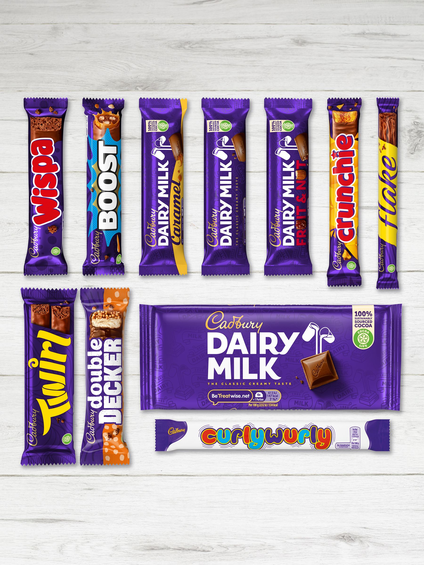 Cadbury Double Deck chocolate selection box - British product