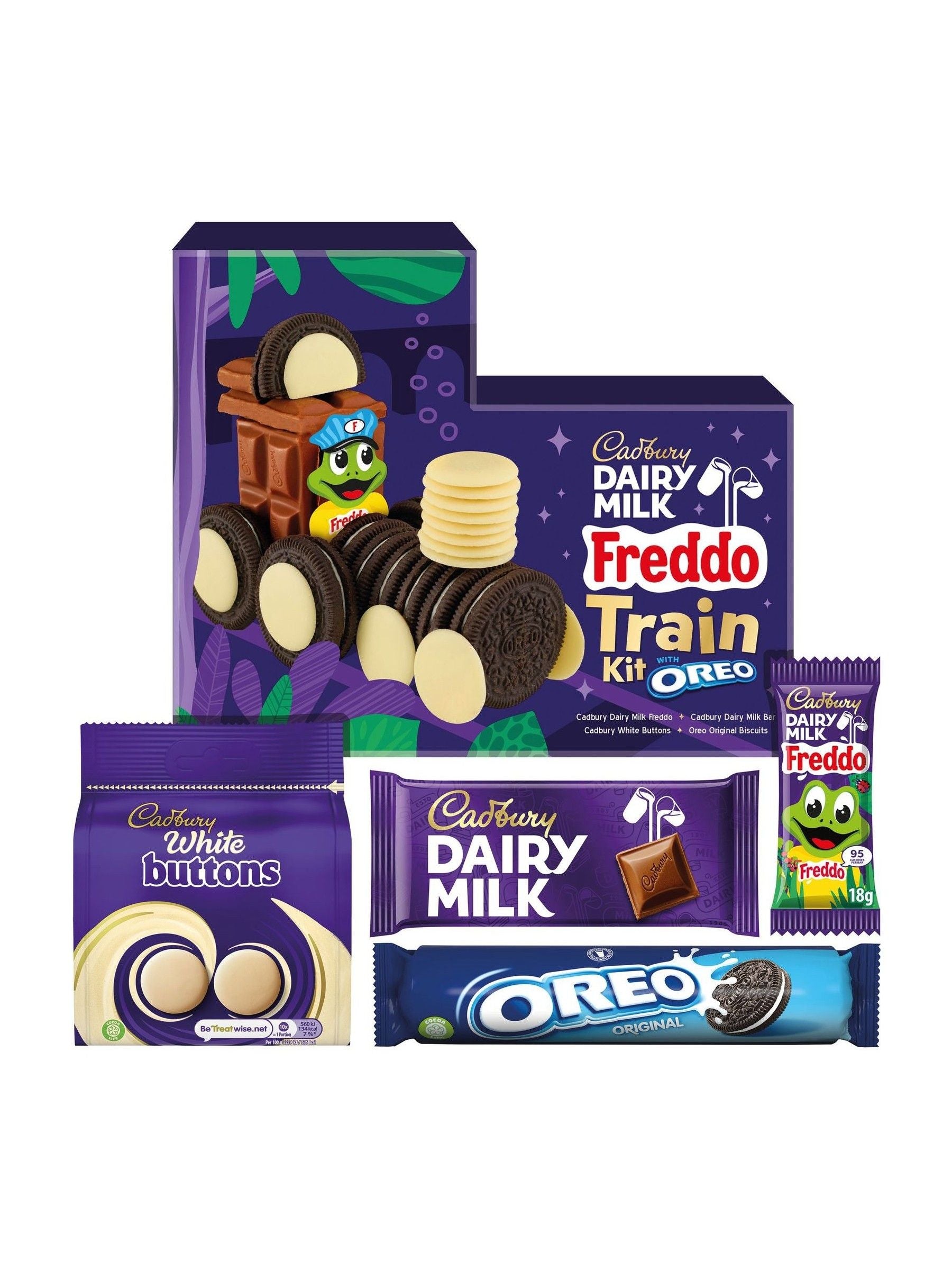 Cadbury Chocolate Oreo Train Kit - British product
