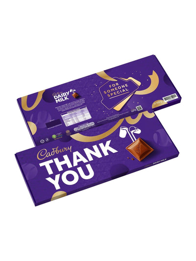 Cadbury Dairy Milk Thank You Chocolate Bar 850g