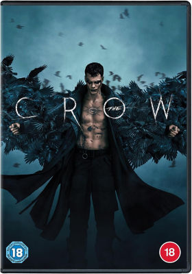 The Crow supernatural horror film DVD (British brand)