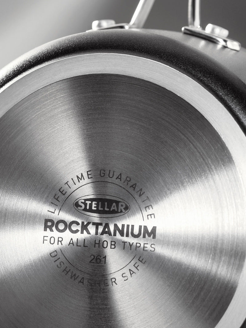 Stellar Grey Rocktanium non-stick frying pan 20cm (British brand)
