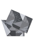 Catherine Lansfield grey Larsson Geo placemats set of 2 - British product