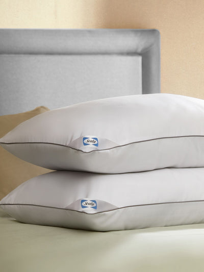 Sealy Anti Allergy Hollowfibre Pillows 2 Pack