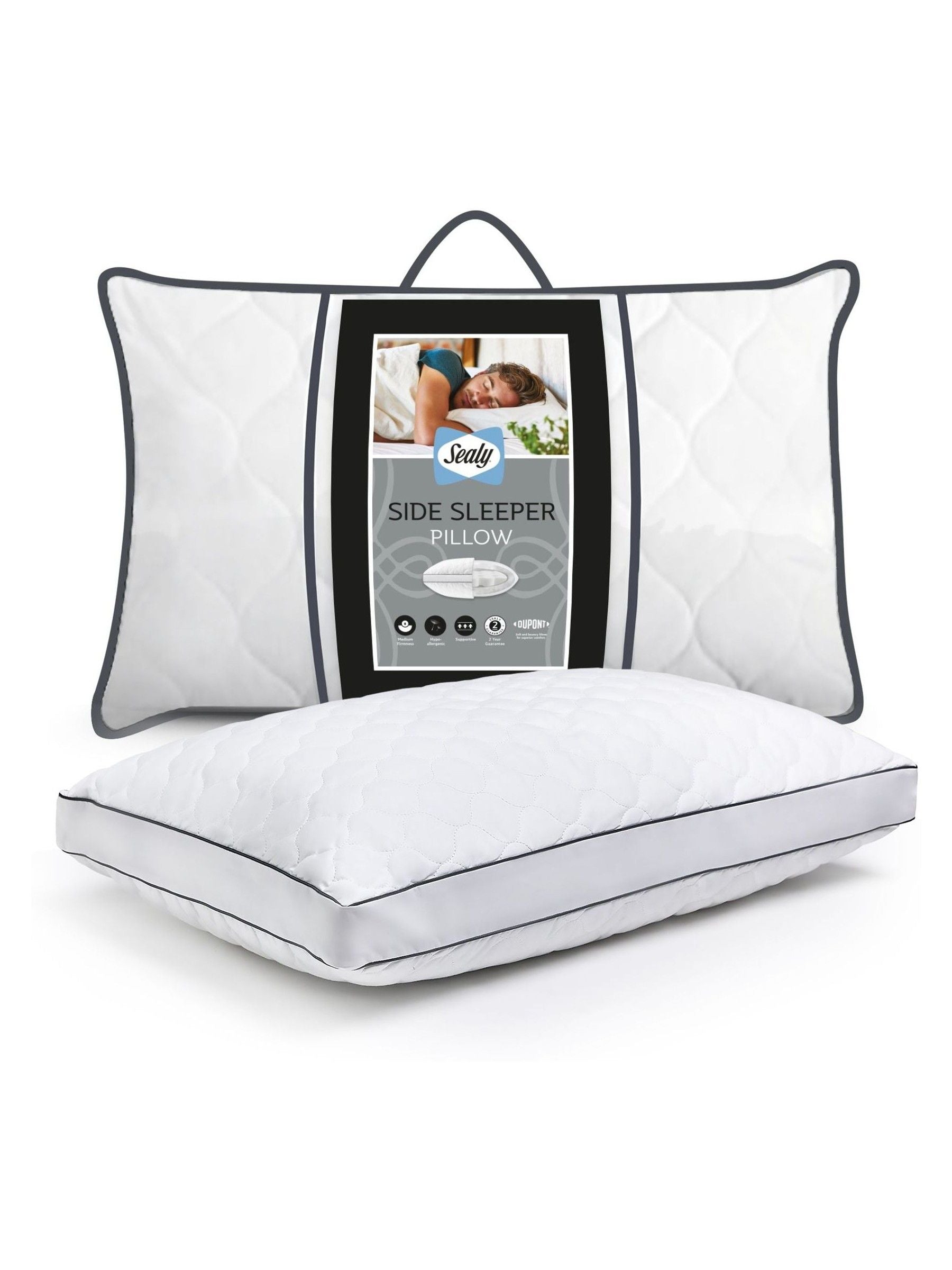 Sealy Side Sleeper 100% Cotton Pillow