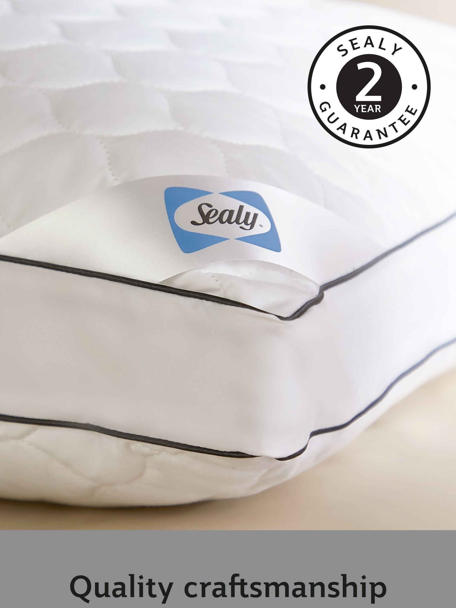 Sealy Side Sleeper 100% Cotton Pillow
