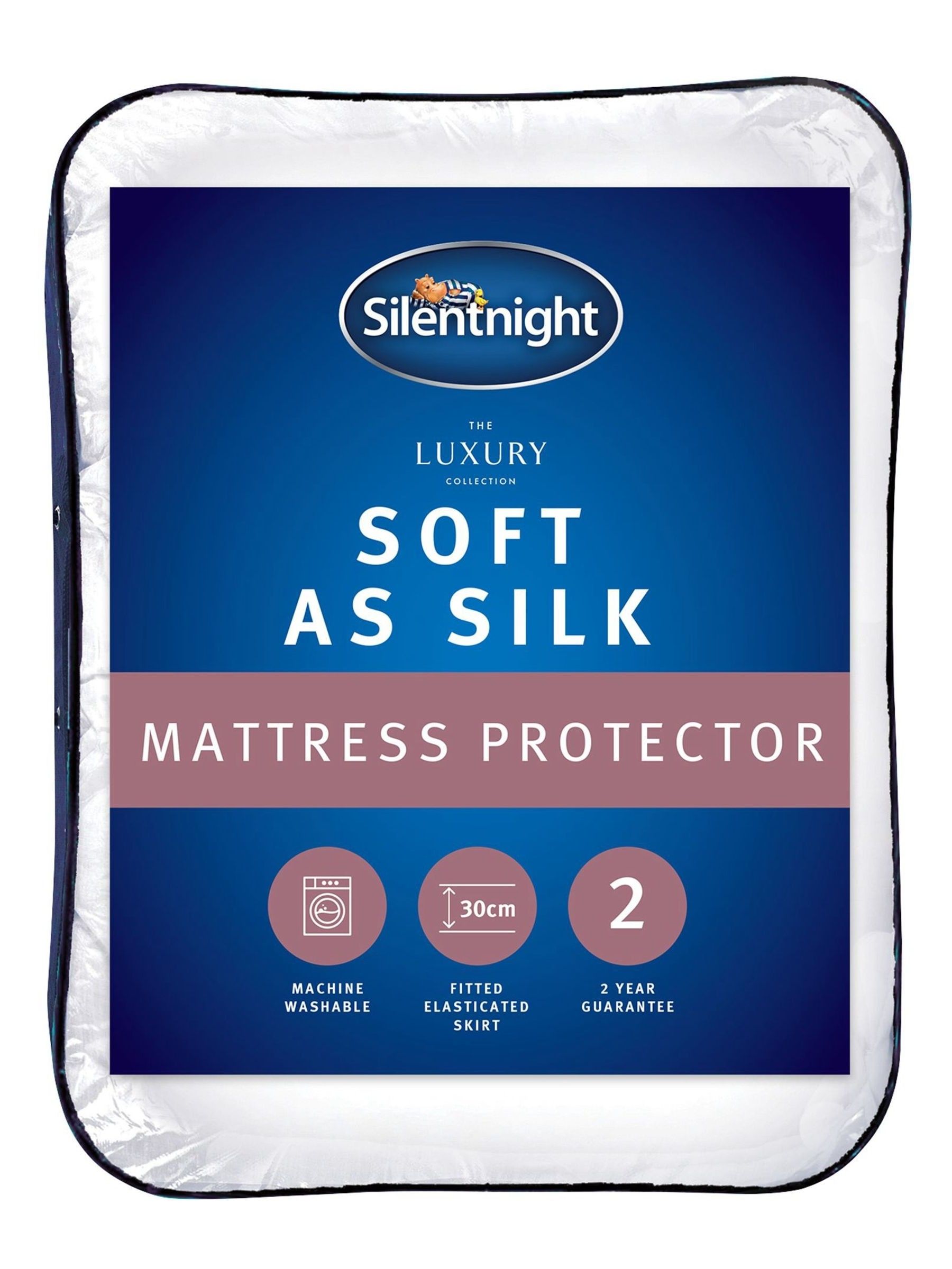 Silentnight Luxury Soft As Silk Mattress Protector