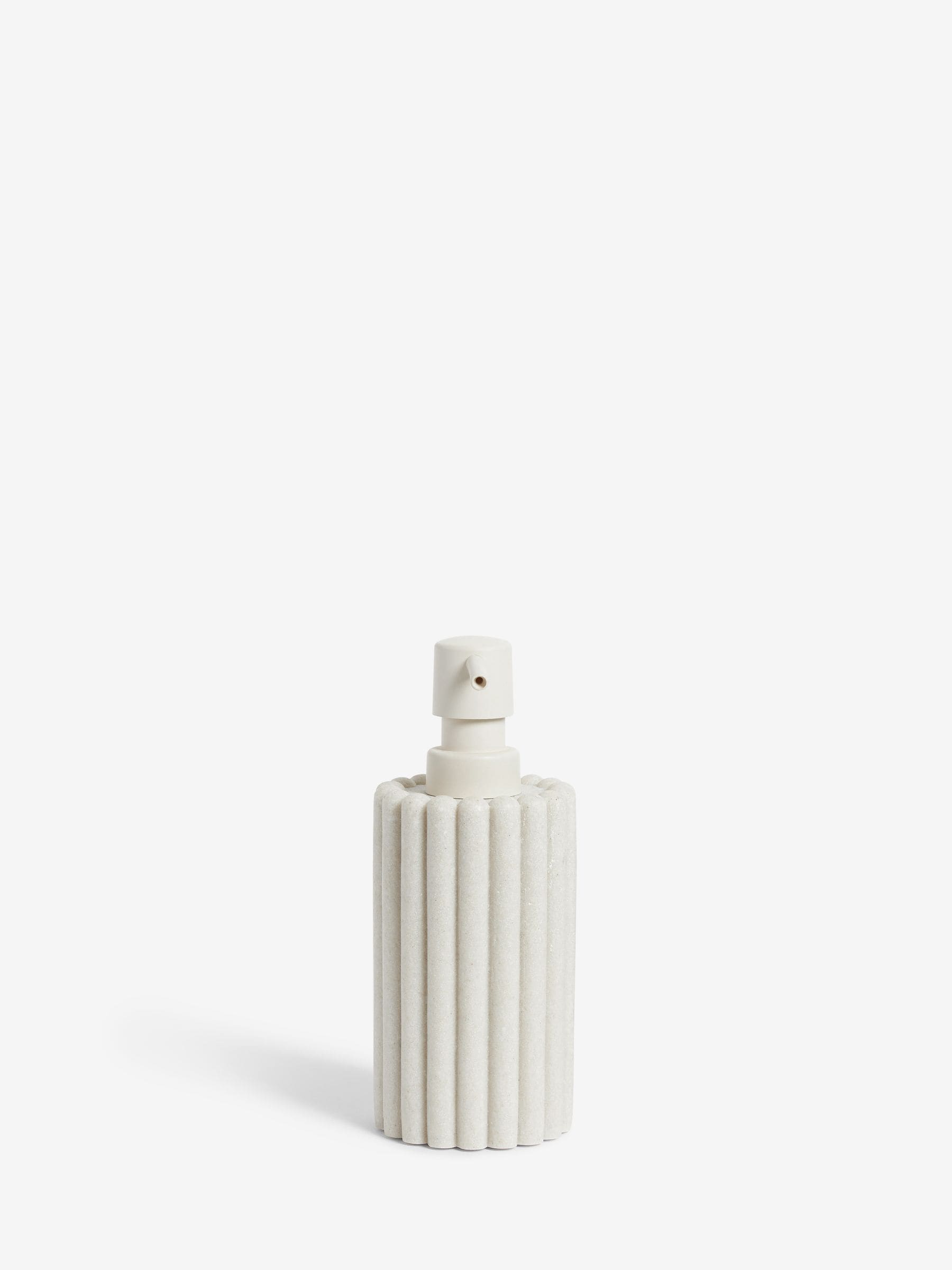 Natural rib soap dispenser, imported from the UK