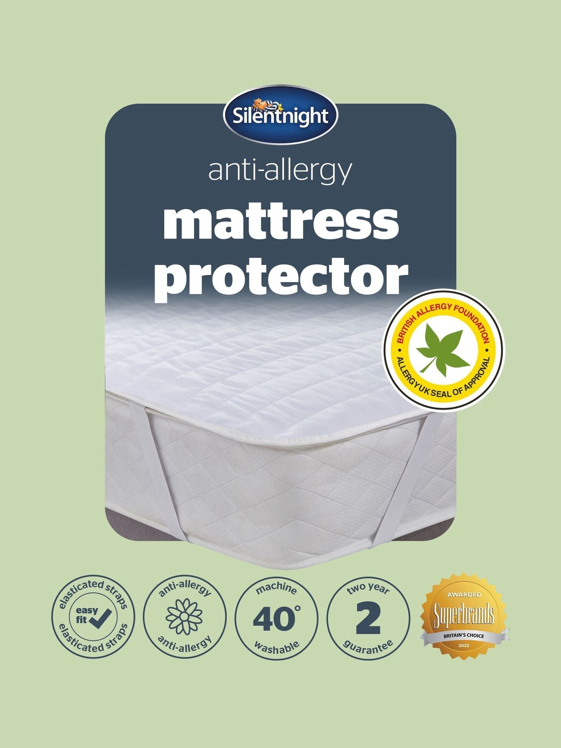 Silentnight Anti Allergy Mattress Protector (British brand)