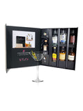 MicroBarBox classic cocktail set with 12 miniature bottles, imported from the UK