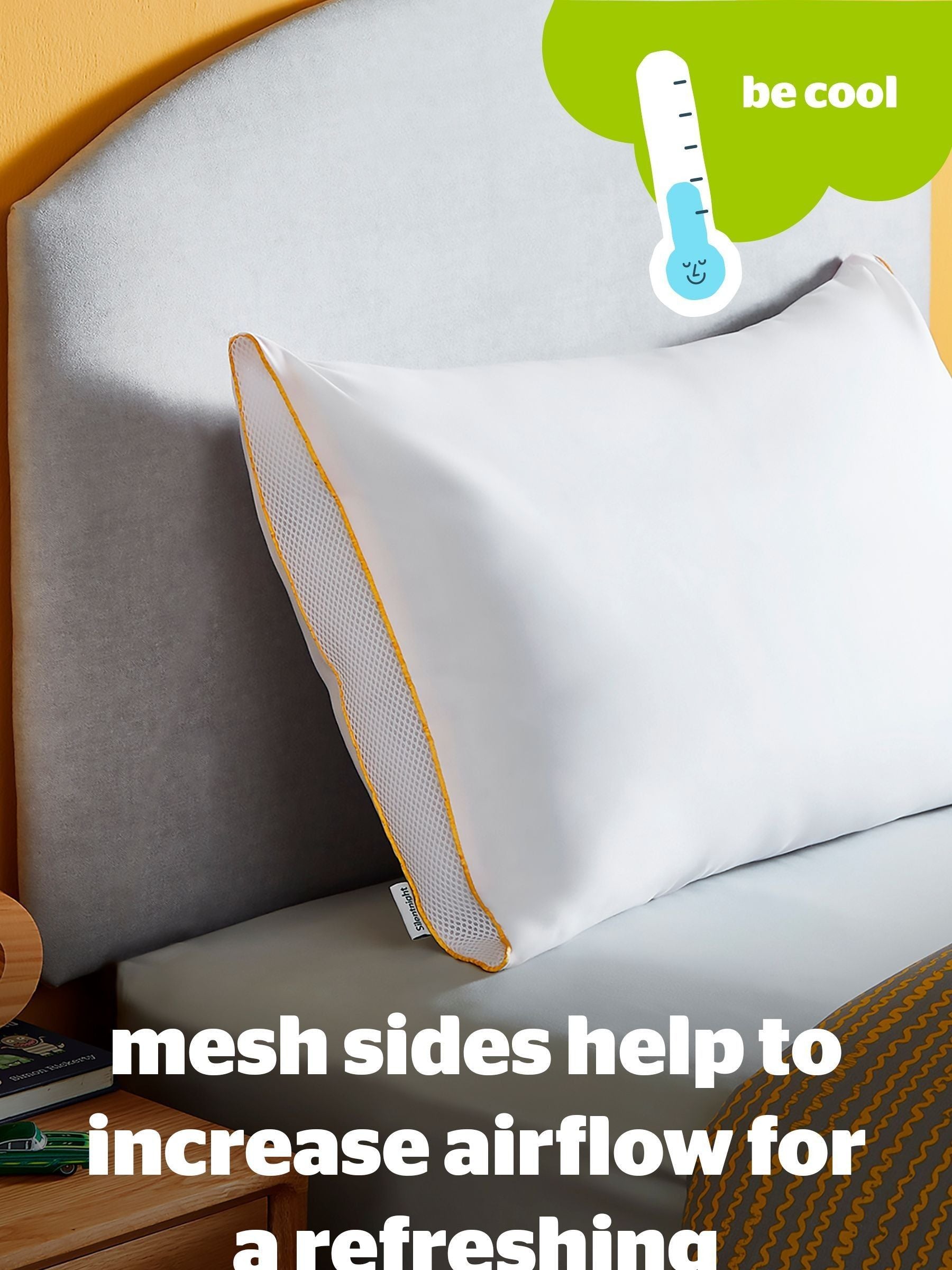 Silentnight Healthy Growth Breathable Pillow (British brand)