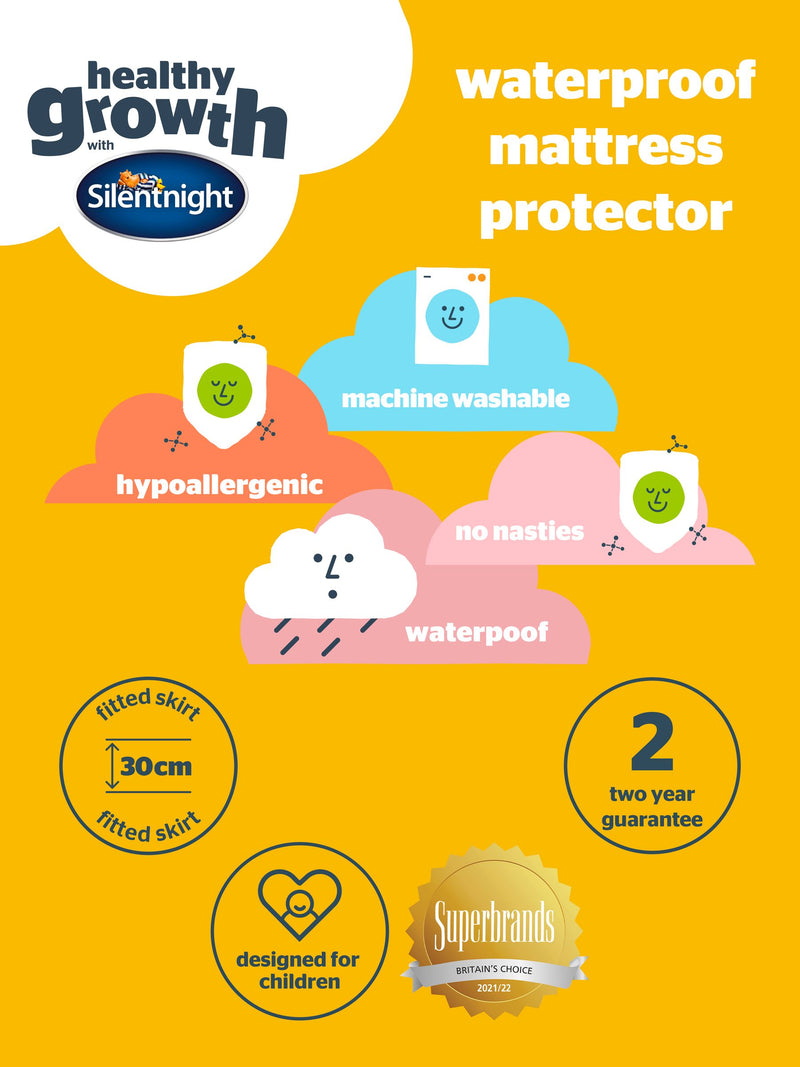 Silentnight Healthy Growth mattress protector (British brand)