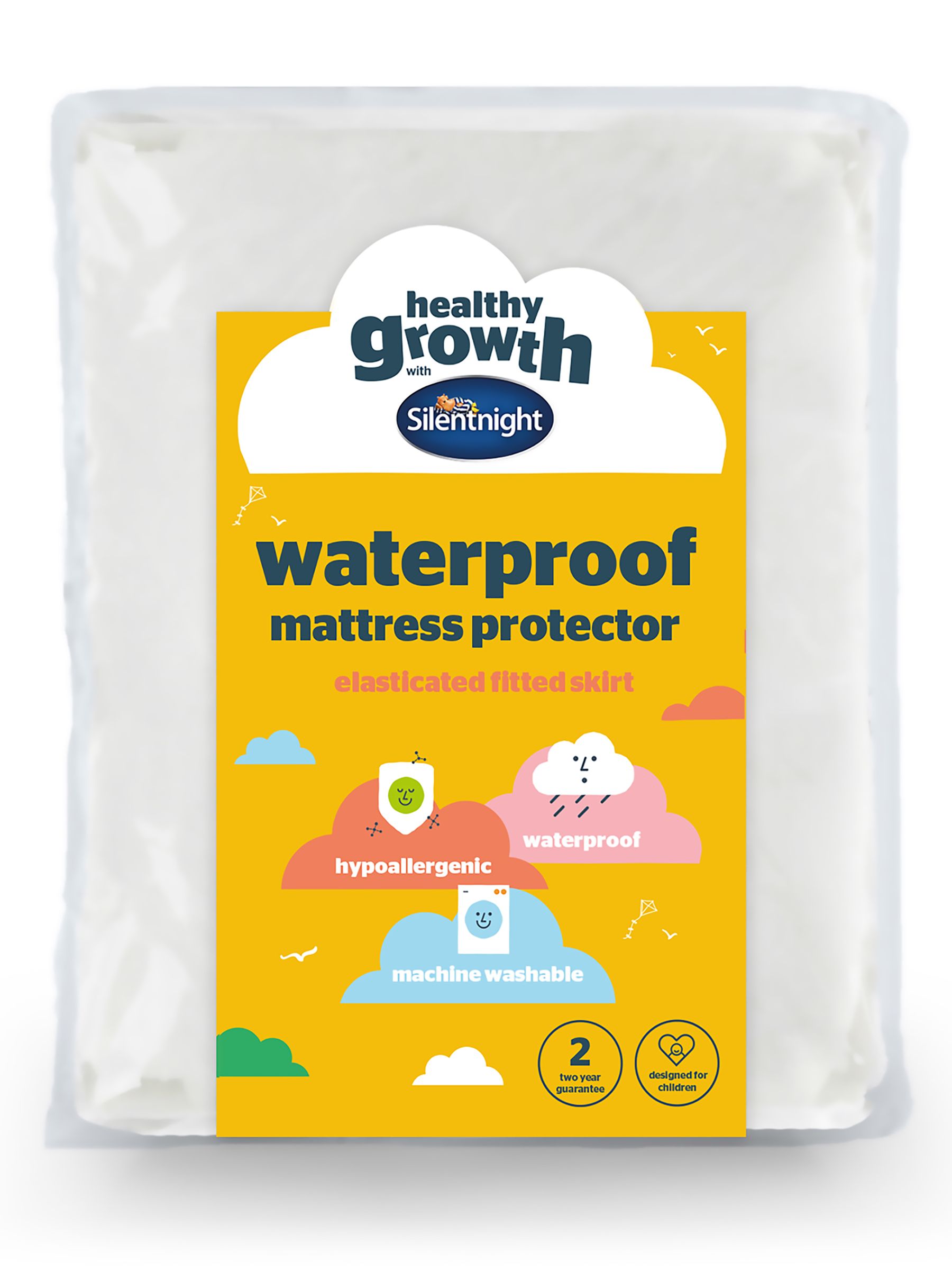 Silentnight Healthy Growth mattress protector (British brand)