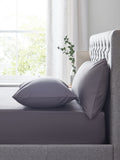 Charcoal Grey Easy Care Polycotton Fitted Sheet
