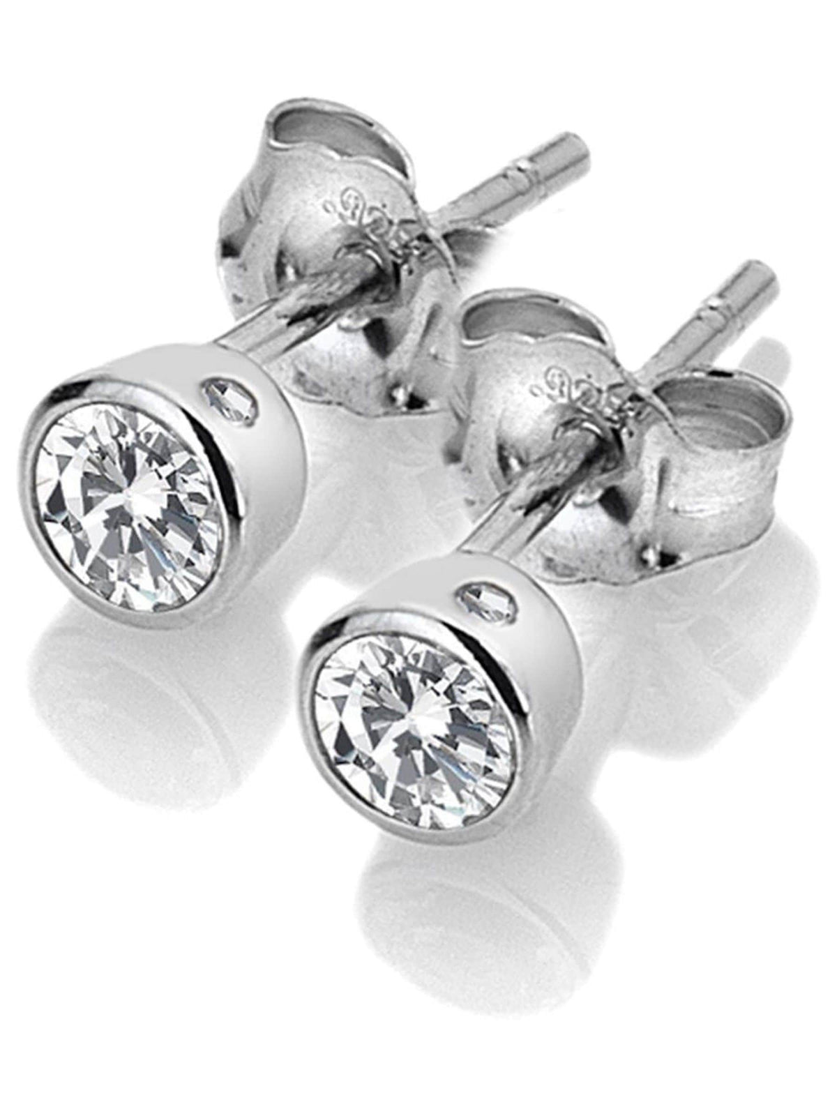 Hot Diamonds Tender White Topaz earrings 4mm, UK version