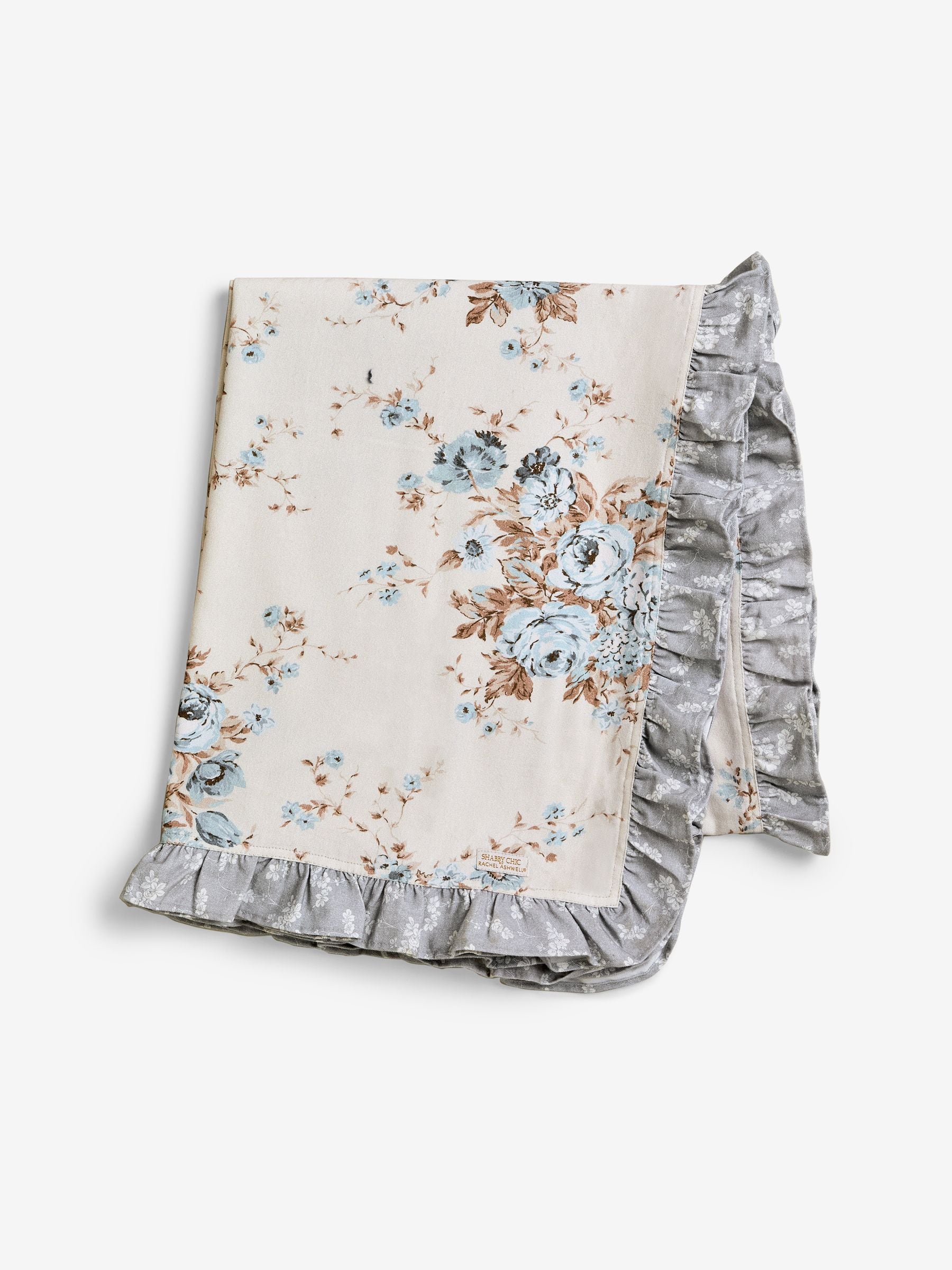 Shabby Chic by Rachel Ashwell® blue floral tablecloth (British brand)