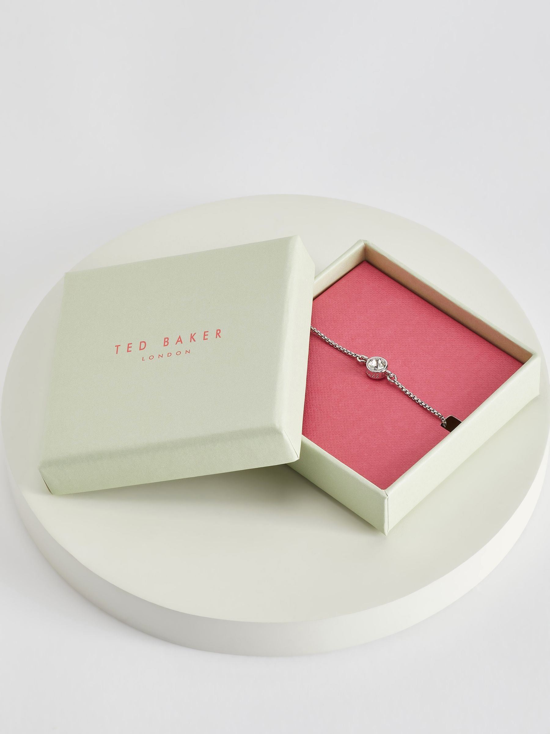 Ted Baker Crystal Drawstring Bracelet 21cm (British brand)