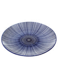 Interiors by Premier Blue/White Maya Dinner Set