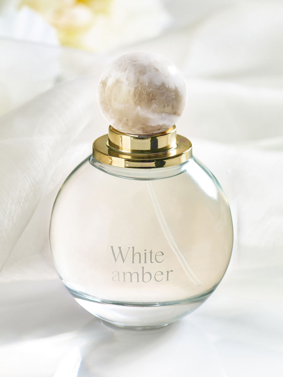 White Amber perfume bottle 100ml (British brand)