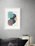 East End Prints Blue Cyra By Tracie Andrews