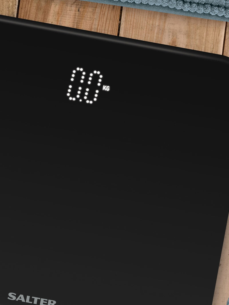 Salter Black Phantom Digital Bathroom Scale Black