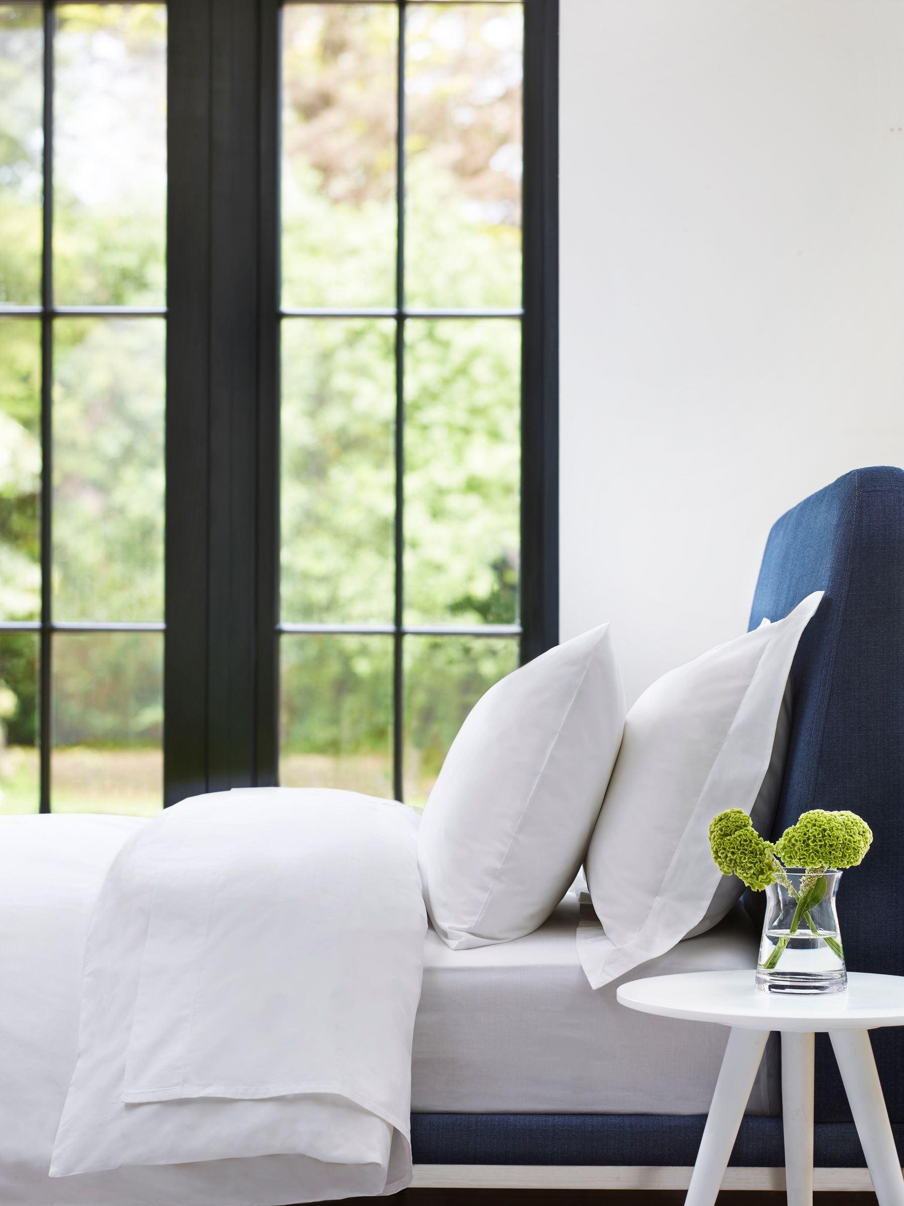 Jasper Conran London white duvet cover, UK version