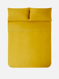 Jasper Conran London Yellow 300 Thread Count Percale Weave Plain Duvet Cover