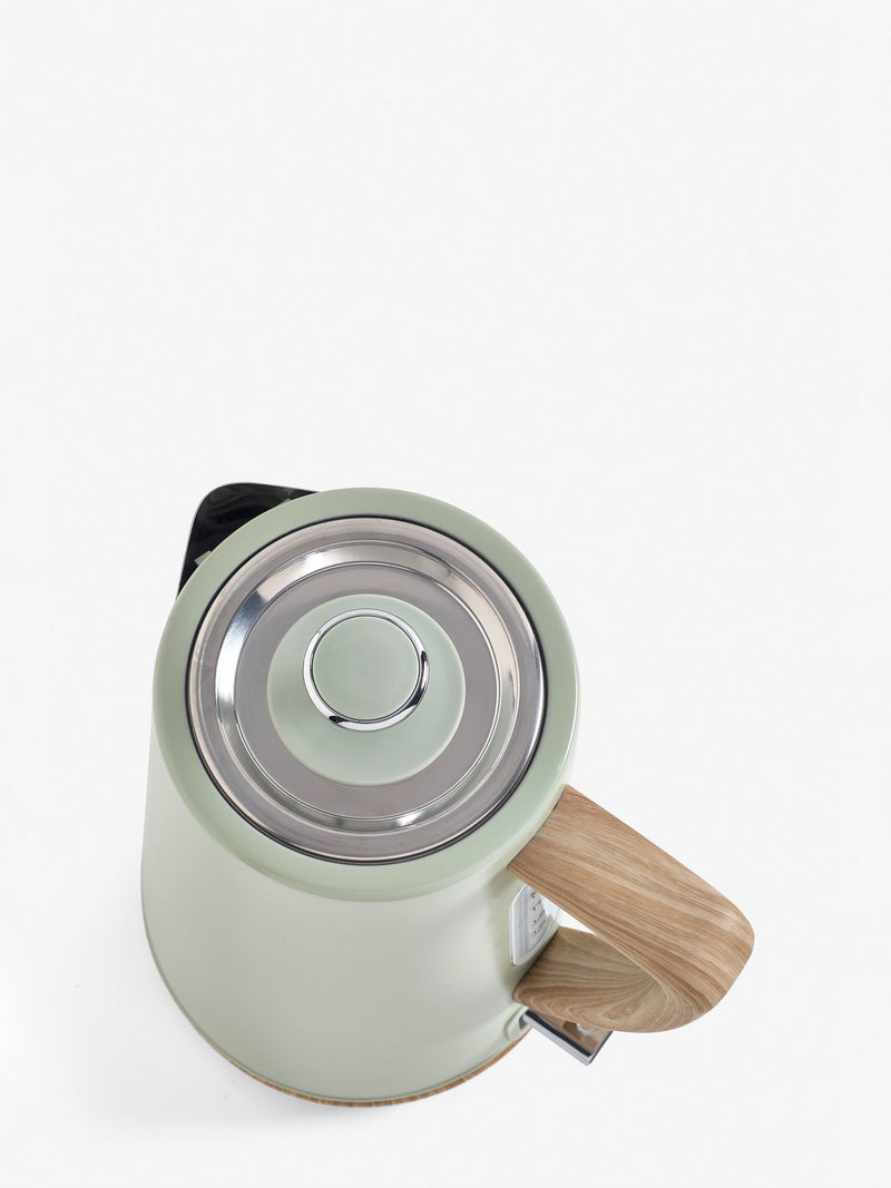 Sage Green Bronx electric kettle 1.7L (British brand)