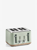 Sage Green Bronx 4 Slice Toaster (British brand)