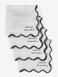 Rockett St George cotton napkins set of 4, imported from the UK