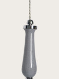 Laura Ashley Dove Grey Bertie light pull 100mm length, UK version