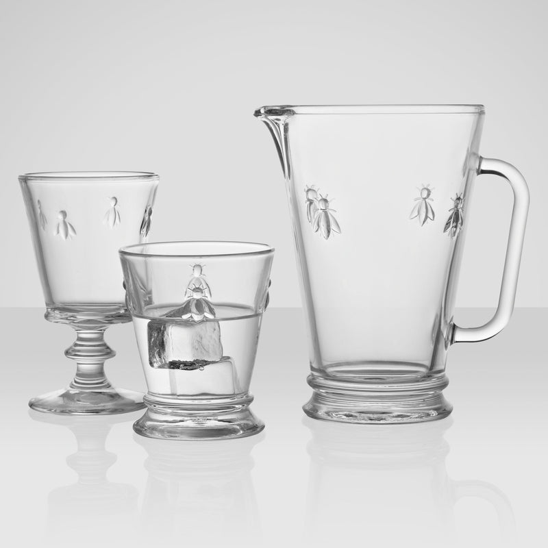 La Rochère bee design glass jug 1L, UK version