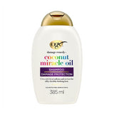 OGX Damage Remedy+ Coconut Oil Shampoo bottle 385ml, imported from the UK