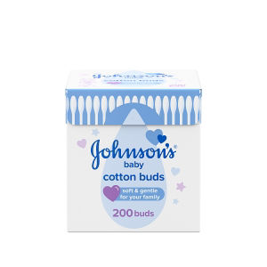 Johnson's Baby Cotton Buds 200 pieces, UK version