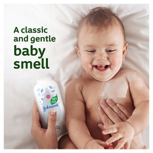 Johnson's natural cornstarch baby powder 200g, UK version