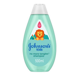 Johnson's No More Tangles Kids Shampoo 500ml, imported from the UK